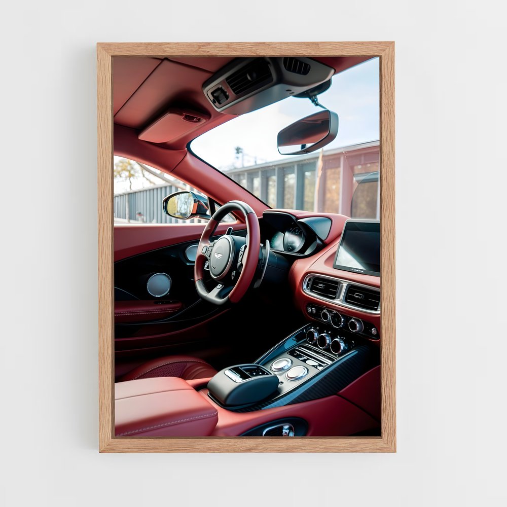 Poster Porsche GTS Interior – affiche Aston Martin (vue 4)